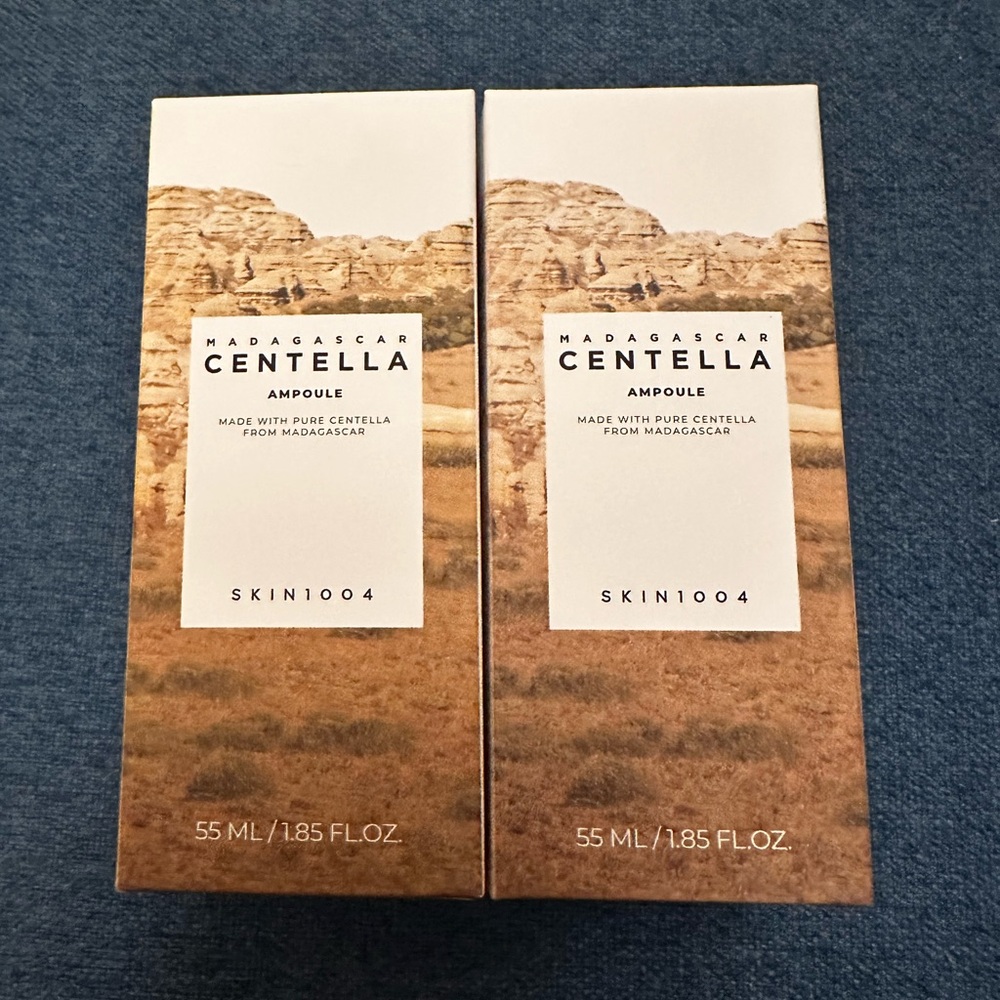 Two SKIN1004 Madagascar Centella Ampoule